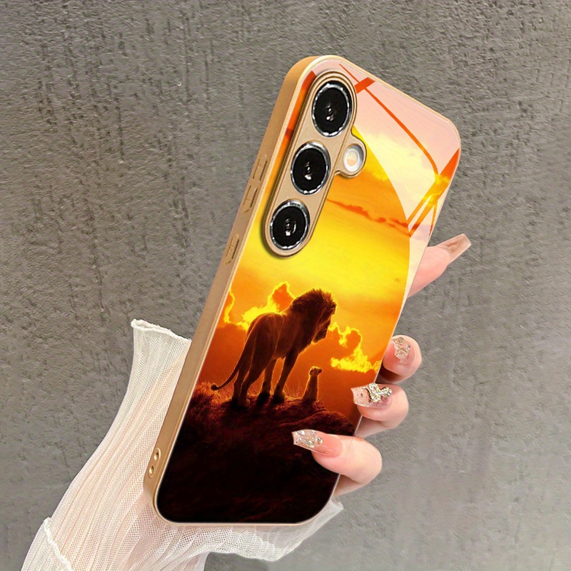 Samsung Galaxy S24 - Стеклянный чехол для телефона с рисунком